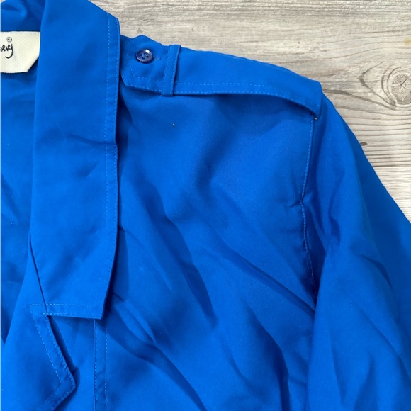 Vintage Diane Von Fustenberg Blouse with Shoulder Pads - Picture 3 of 8